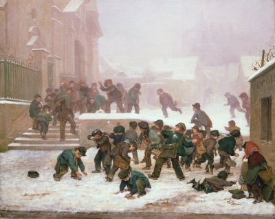 Snowballing by Pierre Edouard Frere